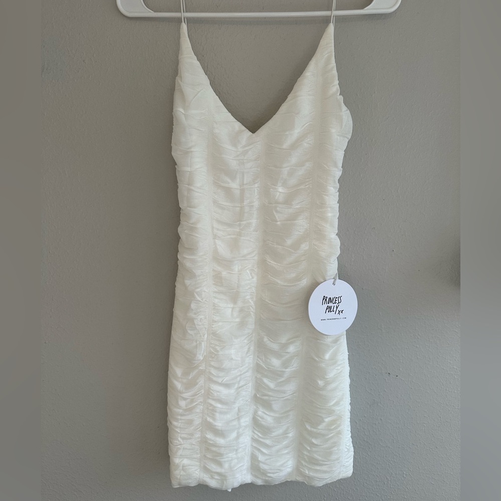 NWT Princess Polly white mini dress
